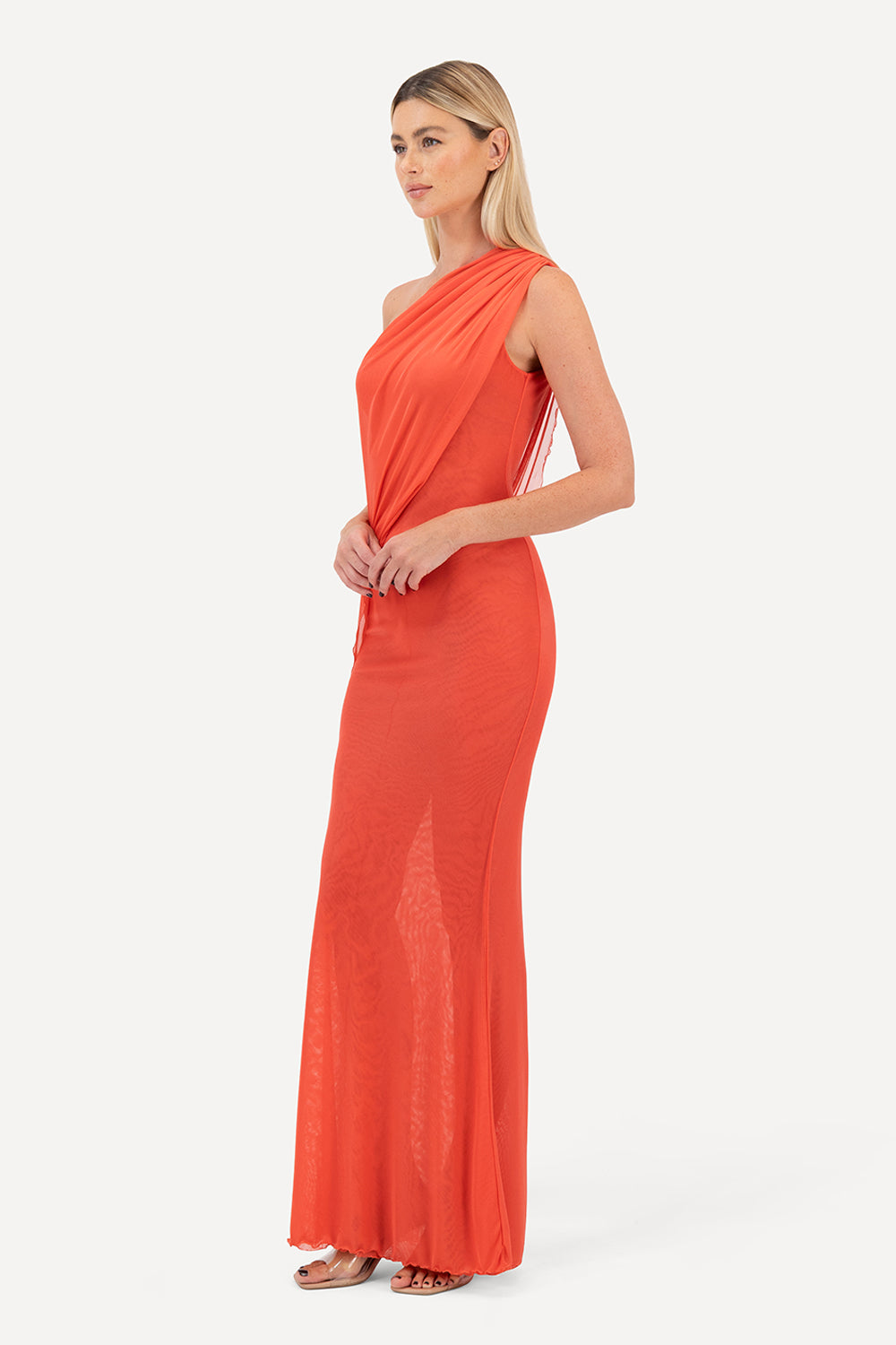 KDL.061 • Asymmetrical Maxi Dress