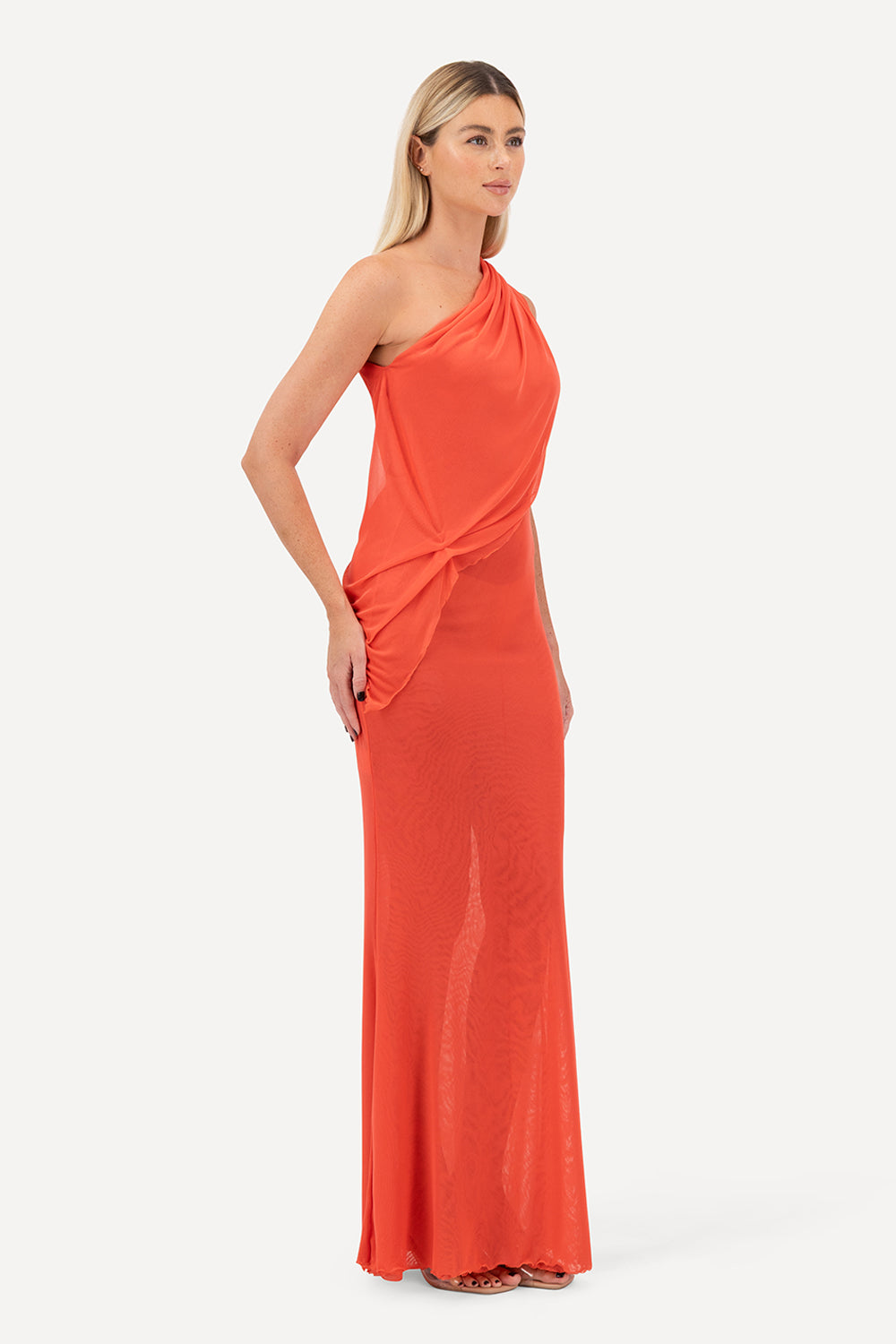 KDL.061 • Asymmetrical Maxi Dress